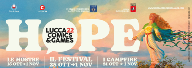 Lucca 22 Comics & Games Festival 28th October - 1st November