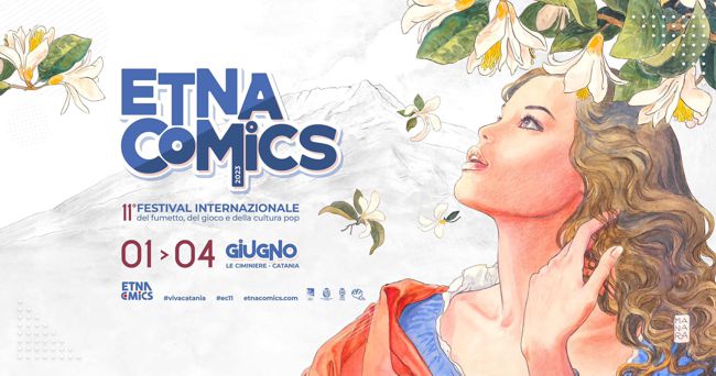 Etna Comics International Festival on 1st - 4th June 2023