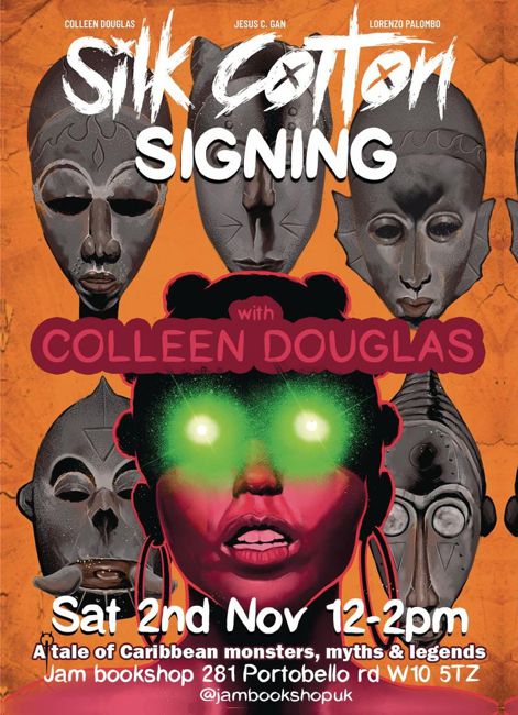 Silk Cotton Book Signing at Jam Bookshop