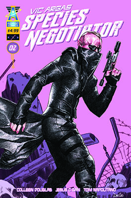 Vic Argas Species Negotiator Issue #2 (Variant)