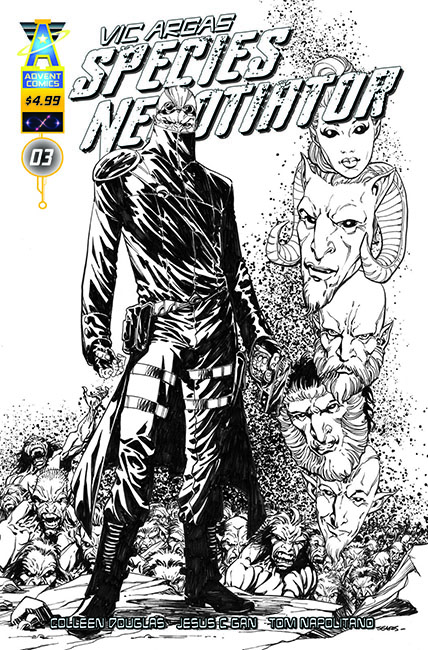 Vic Argas Species Negotiator Issue #3 (Variant)