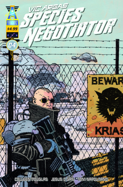 Vic Argas Species Negotiator Issue #4 (Variant)