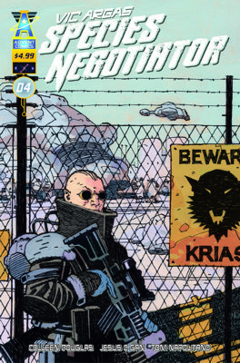 Vic Argas Species Negotiator Issue #4 (Variant)